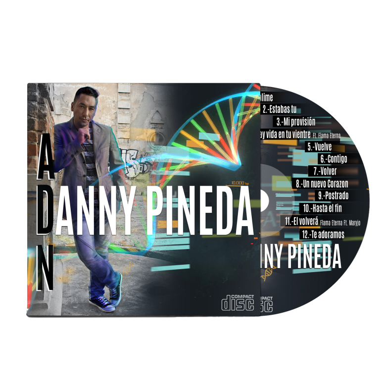 Disco ADN MUsica Cristiana de Danny Pineda